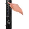 Sistem Brand Dell OptiPlex 3080 MFF, Intel Core i3-10105T, 8GB DDR4, 256GB SSD, Intel UHD 630, Windows 10 Pro