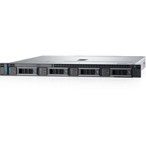 Server Brand Dell PowerEdge R240 1U, Intel Xeon E-2224, RAM 16GB, HDD 1x 1TB 7200rpm, PERC H330, PSU 450W, No OS