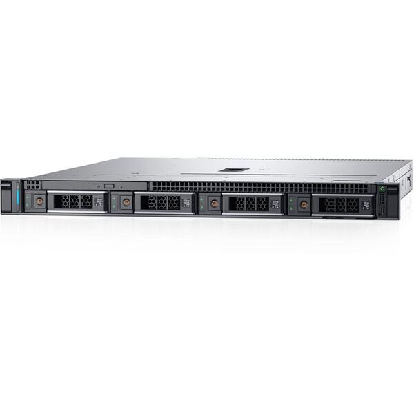 Server Brand Dell PowerEdge R240 1U, Intel Xeon E-2234, RAM 16GB, HDD 2x 2TB 7200rpm, PERC H330, PSU 450W, No OS