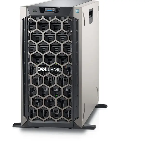 Server Brand Dell PowerEdge T340, Intel Xeon E-2224 3.4 GHz, 16GB DDR4 UDIMM ECC, 1TB HDD SATA, PERC H330, PSU 495W