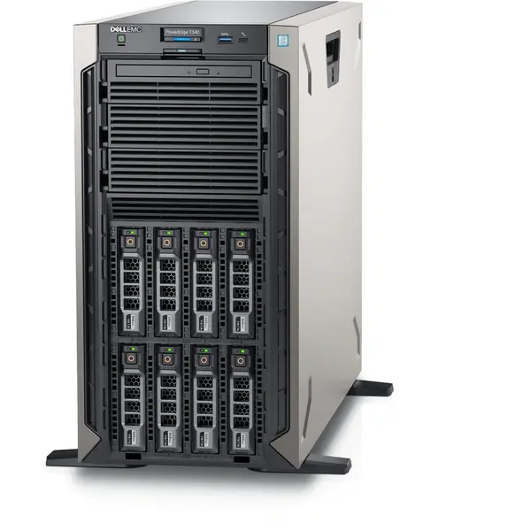 Server Brand Dell PowerEdge T340, Intel Xeon E-2224 3.4 GHz, 16GB DDR4 UDIMM ECC, 600GB HDD SAS, PERC H330, PSU 1 x 495W