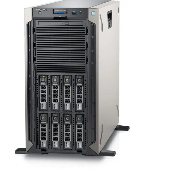 Server Brand Dell PowerEdge T340, Intel Xeon E-2234 3.6 GHz, 16GB DDR4 UDIMM ECC, 1x 480GB SSD SATA, PERC H330, PSU 2 x 495W 3Yr NBD