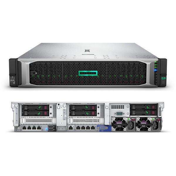 Server Brand HP ProLiant DL380 Gen10 Rack 2U, Intel Xeon Gold 5218R, 32GB RDIMM DDR4, Smart Array S100i & Smart Array P408i-a, 800W, 3Yr NBD