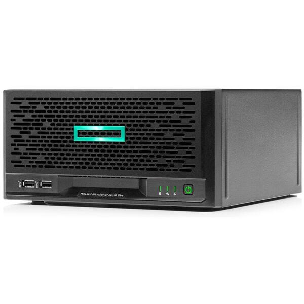 Server Brand HP ProLiant MicroServer Gen10 Plus, Tower 5U, Intel Pentium Gold G5420 3.8GHz, 8GB DDR4 UDIMM, Smart Array S100i, PSU 1x 180W, 1Yr NBD