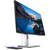 Monitor LED Dell U2421E UltraSharp 24.1 inch Full HD IPS Anti Glare, 5ms, DP, HDMI, USB-C, RJ45, Negru-Argintiu