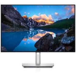 Monitor LED Dell U2421E UltraSharp 24.1 inch Full HD IPS Anti Glare, 5ms, DP, HDMI, USB-C, RJ45, Negru-Argintiu