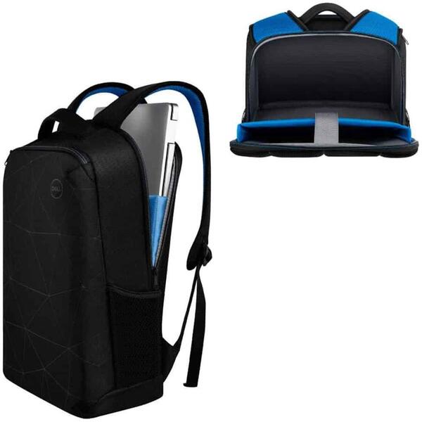 Rucsac Notebook Dell Essential Black-Blue  15.6 inch