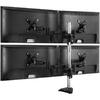 Suport monitor de birou Arctic Z+2 Pro pentru 2 monitoare Negru