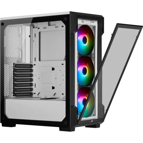 Carcasa Corsair iCUE 220T RGB White