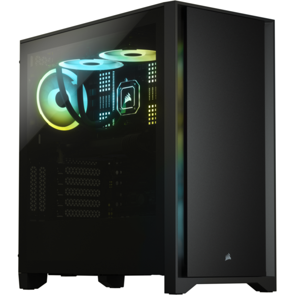 Carcasa Corsair 4000D Tempered Glass Mid-Tower ATX Black