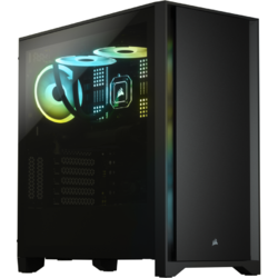 4000D Tempered Glass Mid-Tower ATX Black