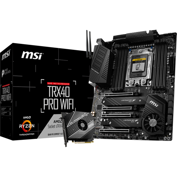 Placa de baza MSI TRX40 PRO WIFI Socket TRX4