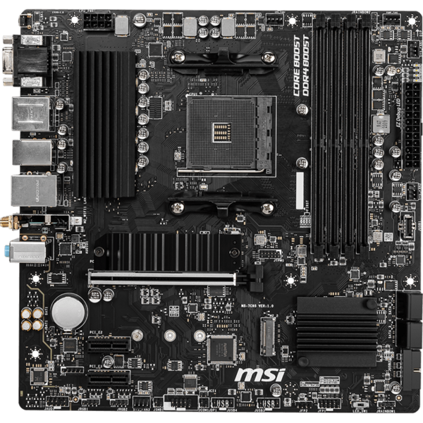 Placa de baza MSI B550M PRO-VDH WIFI Socket AM4