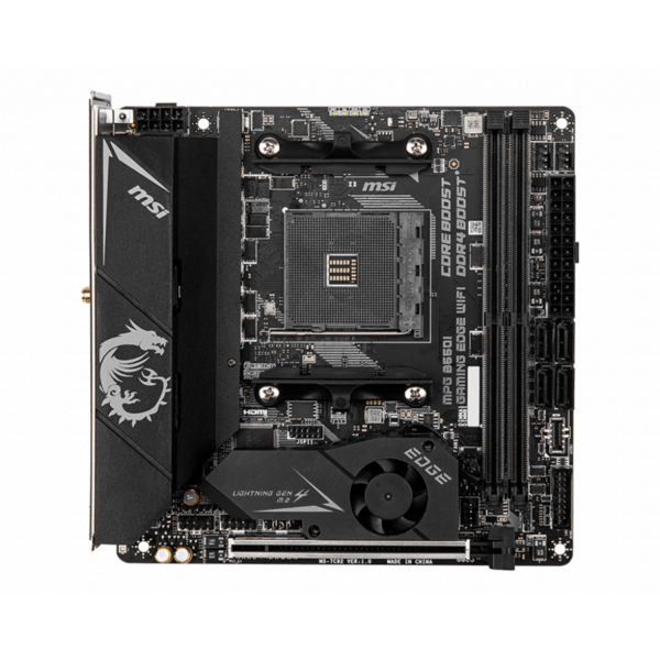 Placa de baza MSI B550I GAMING EDGE WIFI Socket AM4