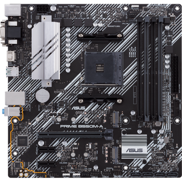 Placa de baza Asus PRIME B550M-A Socket AM4