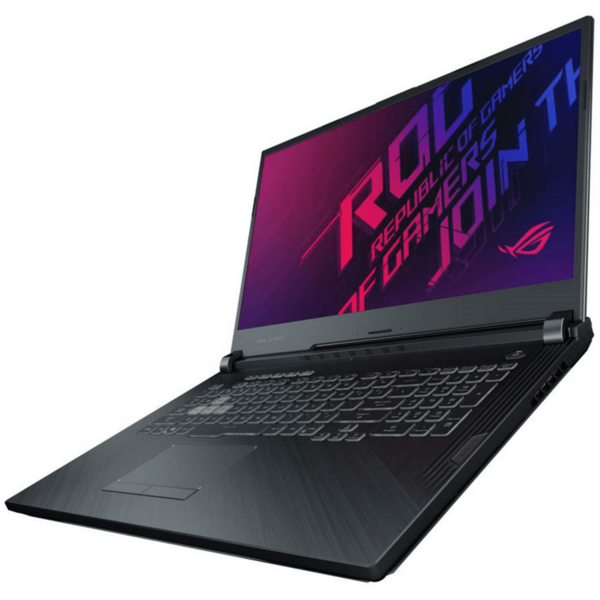 Laptop Gaming Asus ROG Strix G17 G712LU, 17.3 inch FHD 120Hz, Intel Core i7-10750H, 16GB DDR4, 512GB SSD, GeForce GTX 1660 Ti 6GB, Free DOS, Glacier Blue