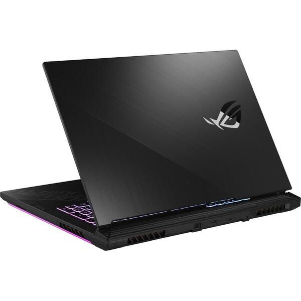 Laptop Asus ROG Strix G17 G712LU, 17.3 inch FHD 120Hz, Intel Core i7-10750H, 16GB DDR4, 512GB SSD, GeForce GTX 1660 Ti 6GB, Black