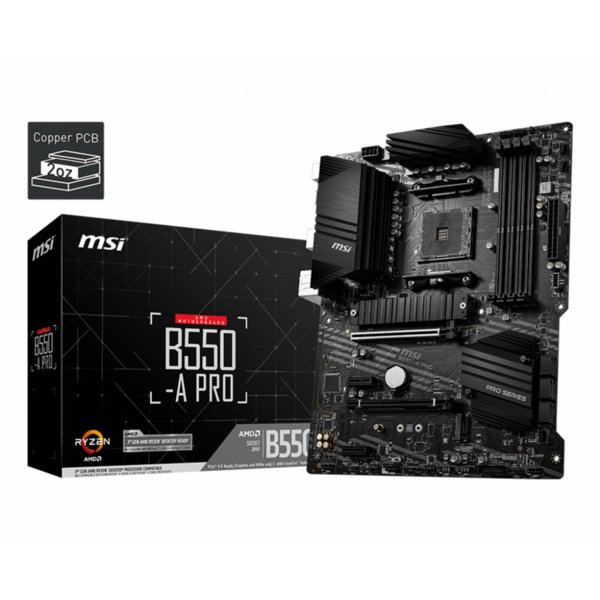 Placa de baza MSI B550-A PRO Socket AM4