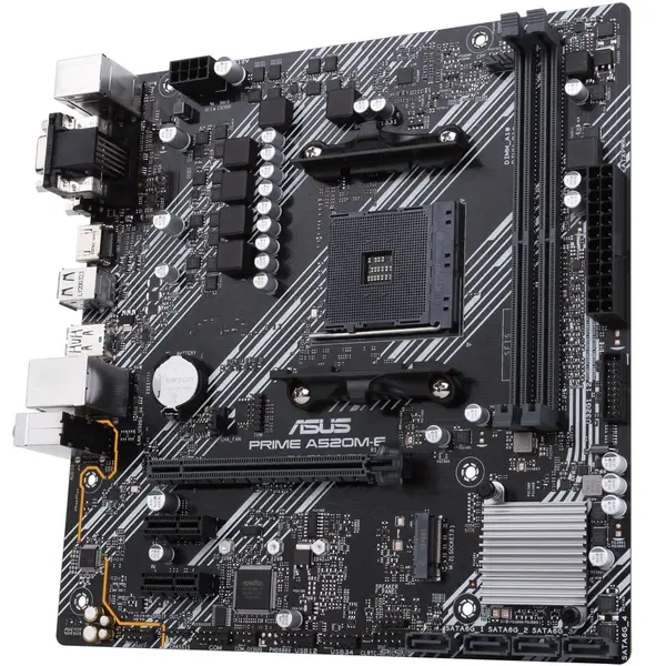 Placa de baza Asus PRIME A520M-E Socket AM4