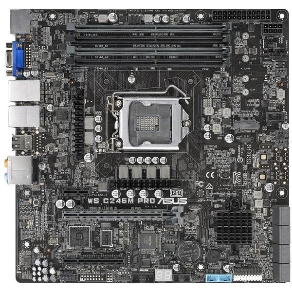 Placa de baza server Asus WS C246M PRO Socket 1151