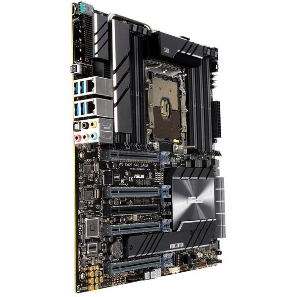 Placa de baza server Asus Pro WS C621-64L SAGE Socket 3647