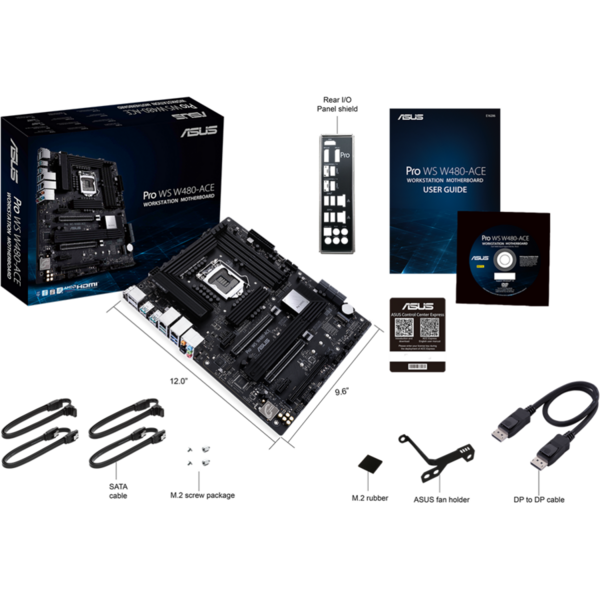 Placa de baza Asus Pro WS W480-ACE Socket 1200