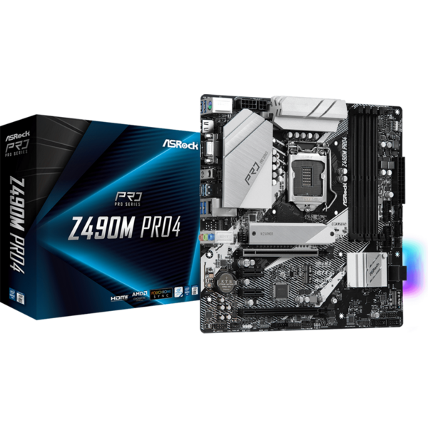 Placa de baza ASRock Z490M Pro4 Socket 1200