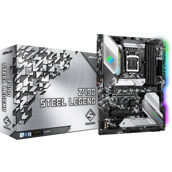 Placa de baza ASRock Z490 Steel Legend Socket 1200