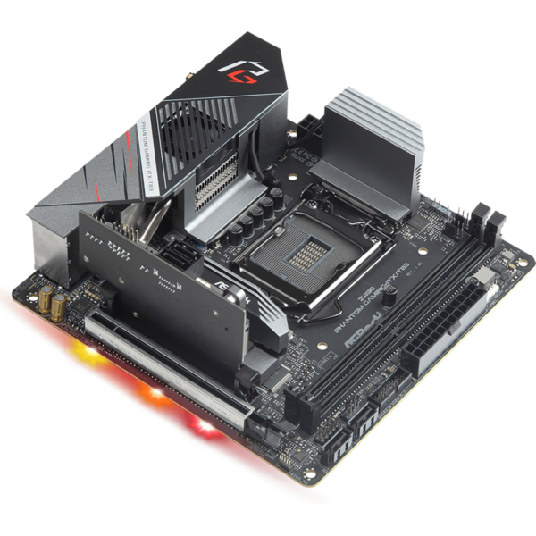 Placa de baza ASRock Z490 Phantom Gaming-ITX/TB3 Socket 1200