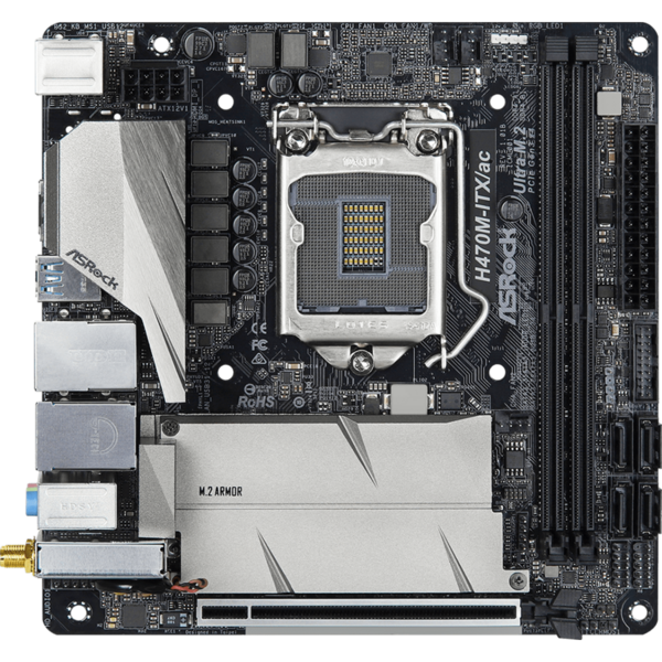 Placa de baza ASRock H470M-ITX/ac Socket 1200