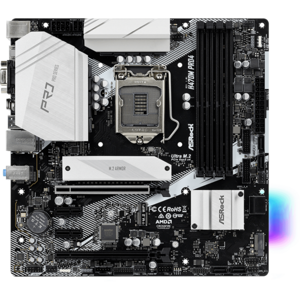 Placa de baza ASRock H470M Pro4 Socket 1200