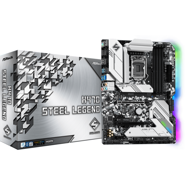 Placa de baza ASRock H470 Steel Legend Socket 1200