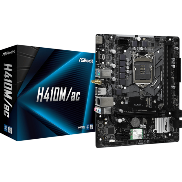 Placa de baza ASRock H410M/ac Socket 1200