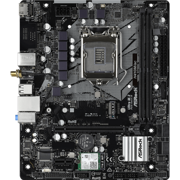 Placa de baza ASRock H410M/ac Socket 1200