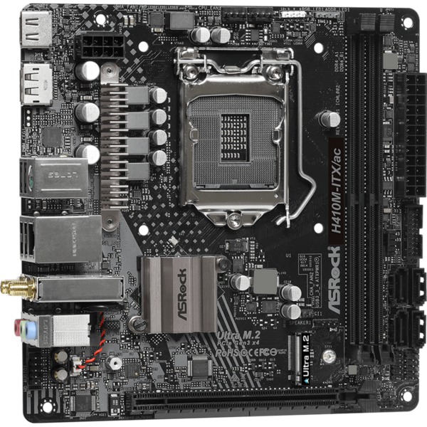 Placa de baza ASRock H410M-ITX/ac Socket 1200