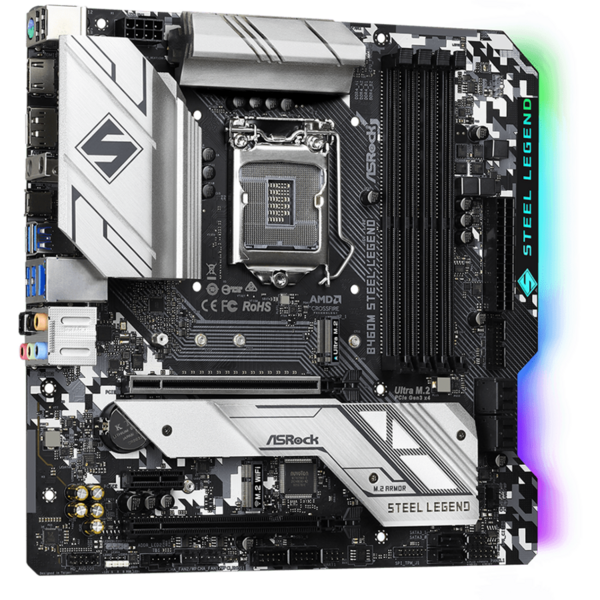 Placa de baza ASRock B460M Steel Legend Socket 1200