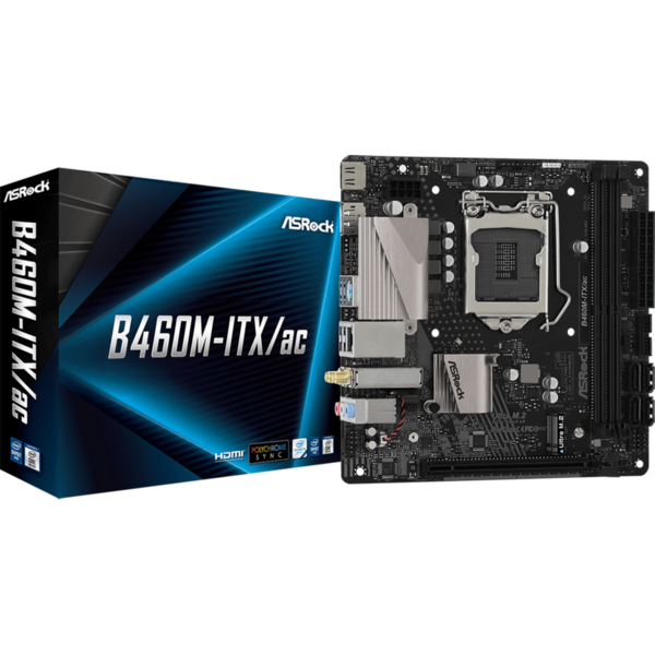 Placa de baza ASRock B460M-ITX/ac Socket 1200