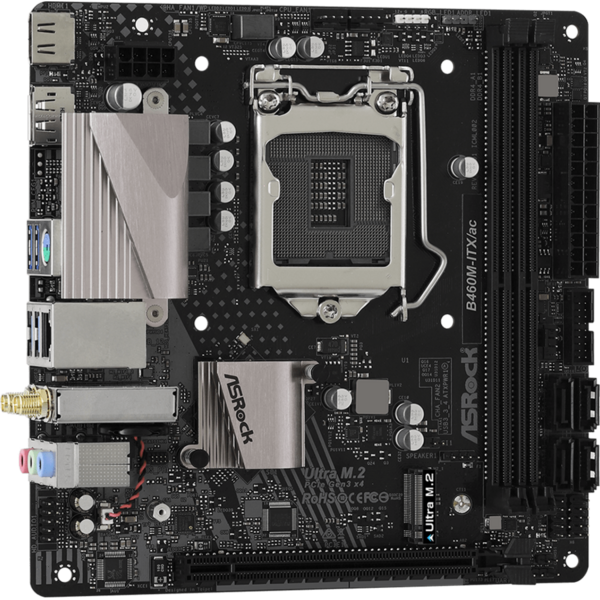 Placa de baza ASRock B460M-ITX/ac Socket 1200