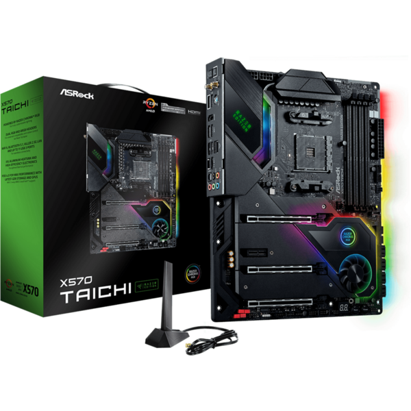 Placa de baza ASRock X570 Taichi Razer Edition Socket AM4