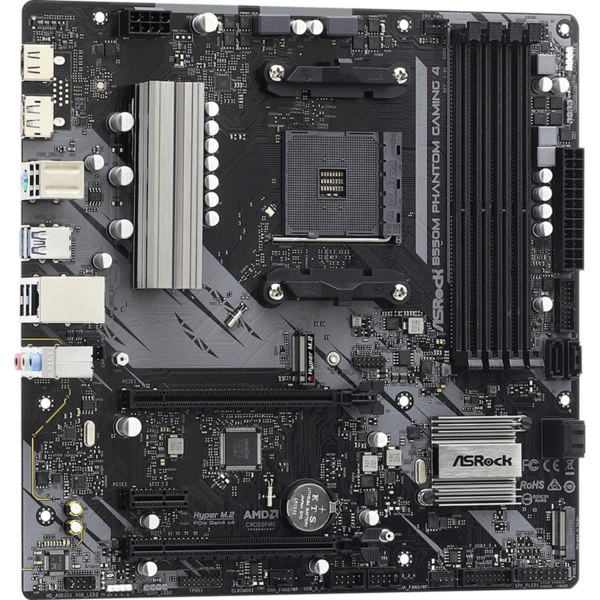 Placa de baza ASRock B550M Phantom Gaming 4 Socket AM4