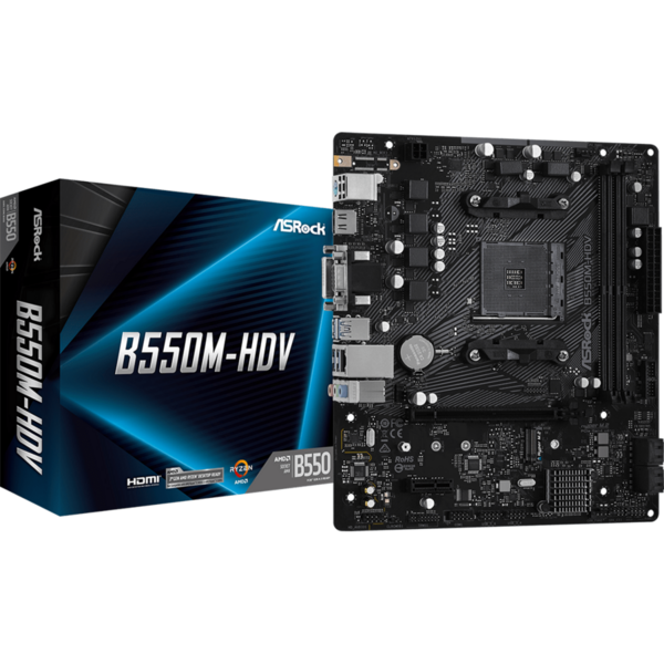 Placa de baza ASRock B550M-HDV Socket AM4