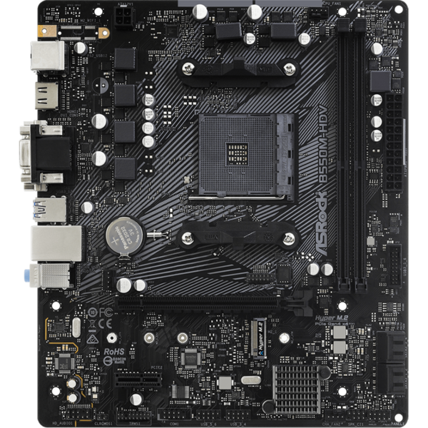 Placa de baza ASRock B550M-HDV Socket AM4