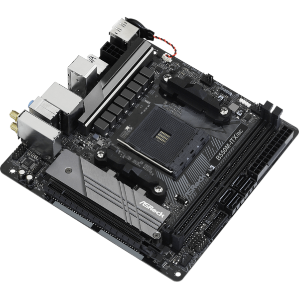 Placa de baza ASRock B550M-ITX/ac Socket AM4