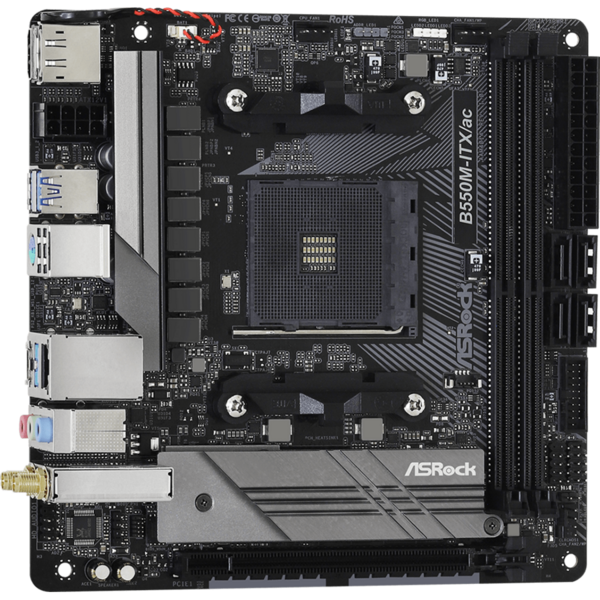 Placa de baza ASRock B550M-ITX/ac Socket AM4