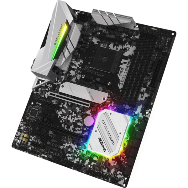 Placa de baza ASRock B450 Steel Legend Socket AM4