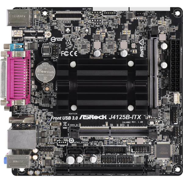 Placa de baza ASRock J4125B-ITX Procesor integrat