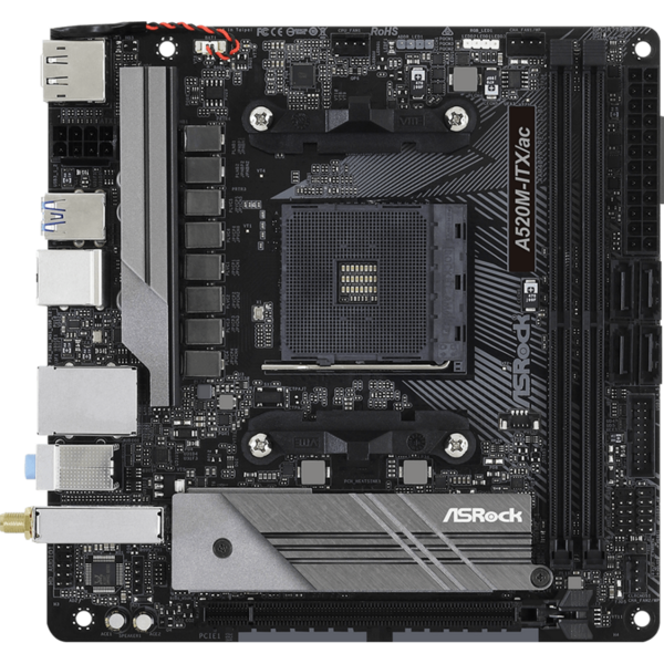 Placa de baza ASRock A520M-ITX/ac Socket AM4