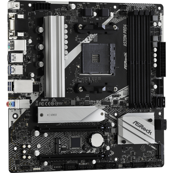 Placa de baza ASRock A520M Pro4 Socket AM4