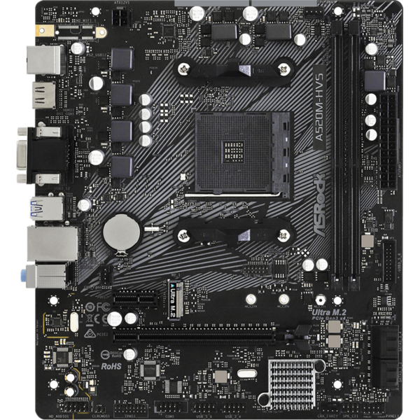 Placa de baza ASRock A520M-HVS Socket AM4