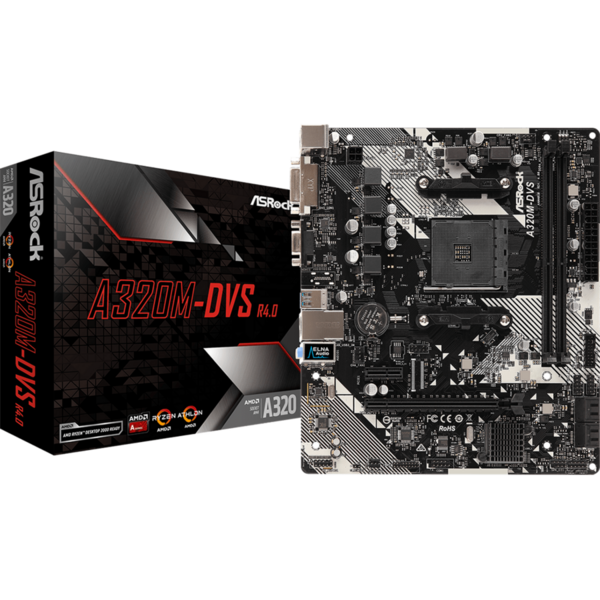 Placa de baza ASRock A320M-DVS R4.0 Socket AM4